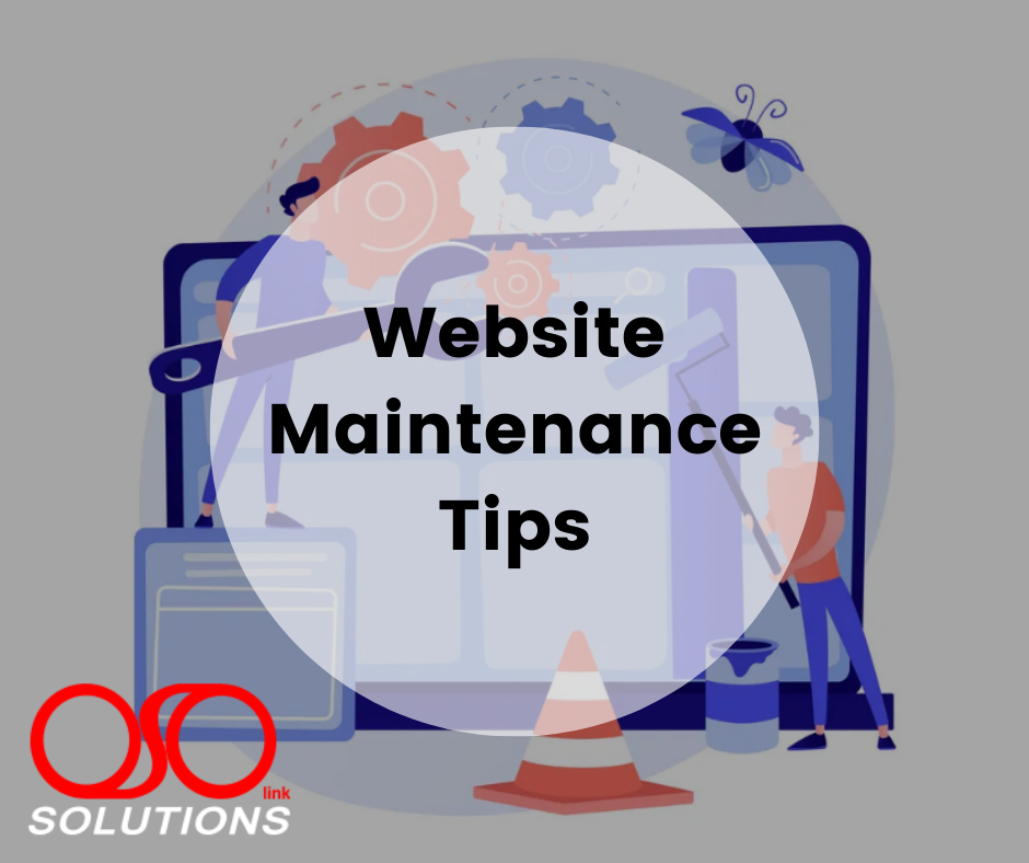 Blog Article Website Maintenance Tips Featured Image
